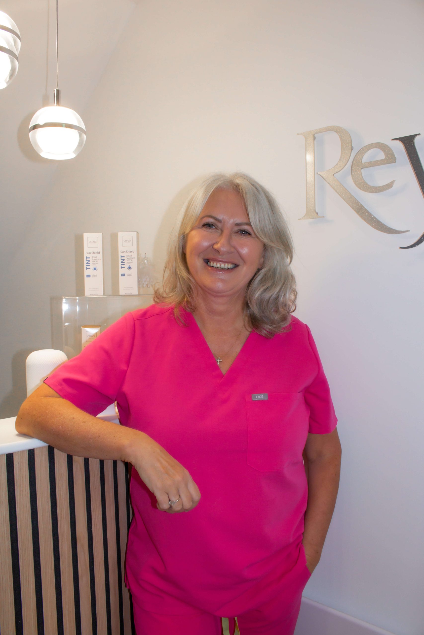 Fiona Wondergem registered Medical Practitioner and owner of ReWonder Medical Aesthetics Clinic. 